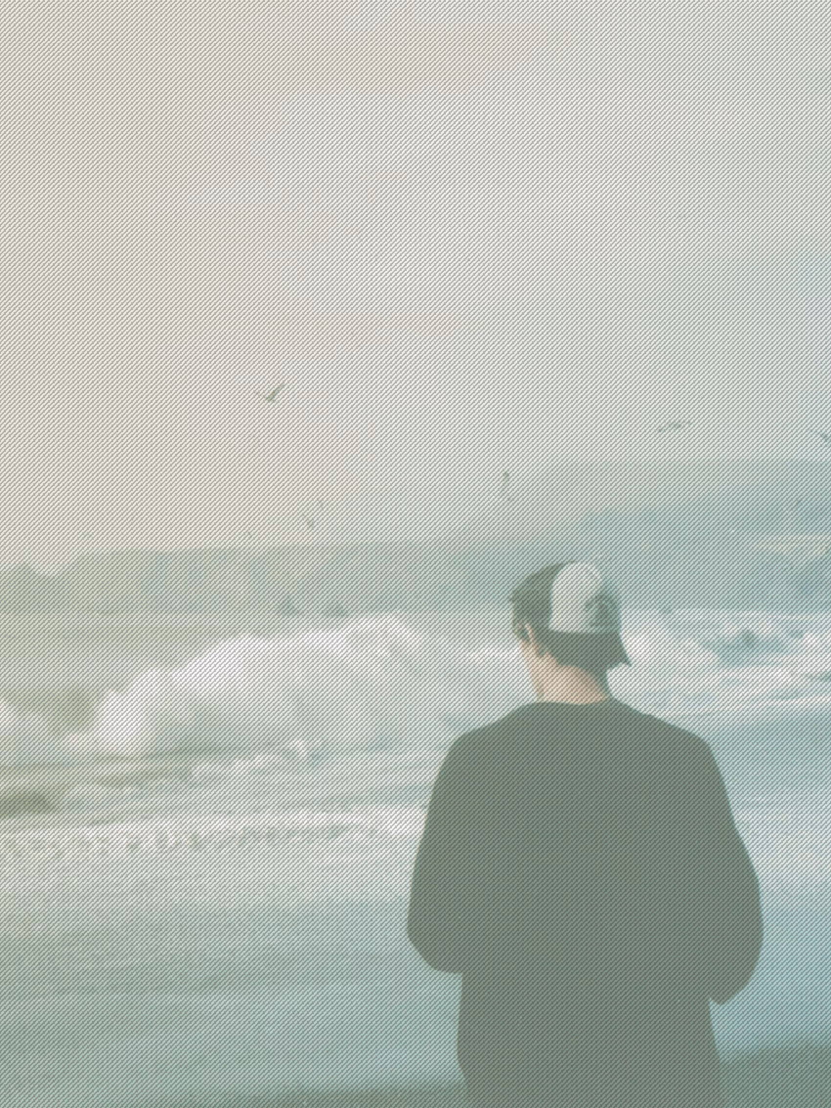 Travis at Bodega Bay many, many years ago 👴🏻